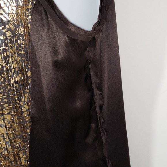 NWT- Magaschoni Silk & Sequin Dress, Size 8, $422 - Picture 6 of 8